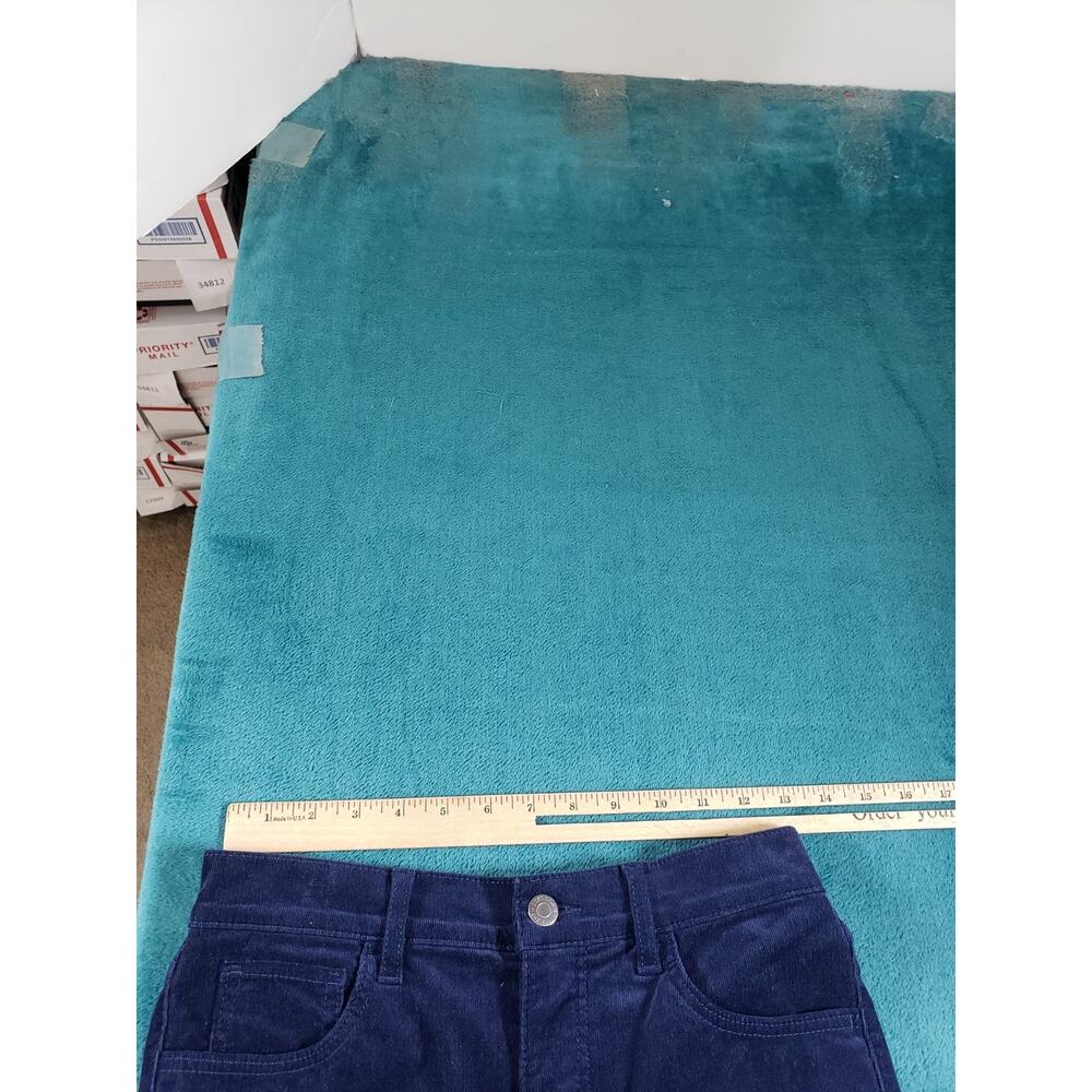 Loft Jeans Size 2 Petite Womens Blue Stretch Pant Corduroy Mid Rise Modern Ankle - Picture 10 of 13